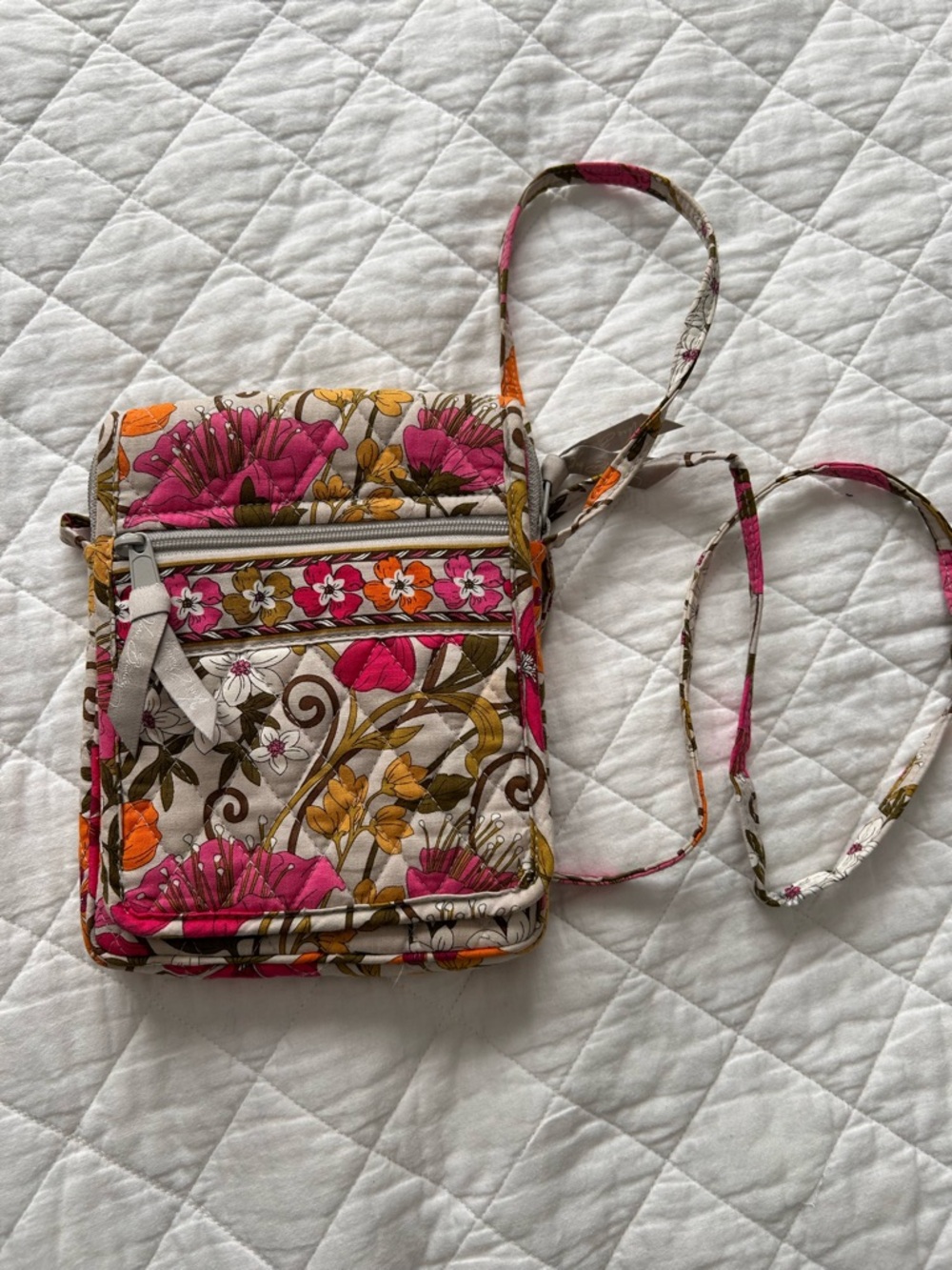 Vera Bradley tea garden Quilted Crossbody